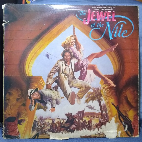 Jewel of the Nile Soundtrack 1985 Vinyl Record - Picture 1 of 4